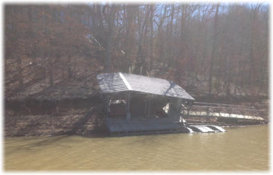 Water Level Dropped And Left This Dock On Dry Land